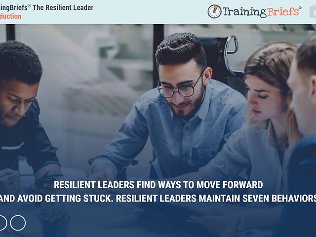 TrainingBriefs® The Resilient Leader