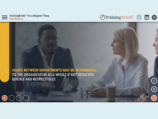 TrainingBriefs® It’s a <mark>Respect</mark> Thing